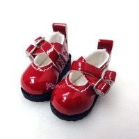 1/6 Bjd Doll Cross Strap Shoes Red LYS002RED